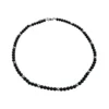Halsband Svart Onyx 6mm