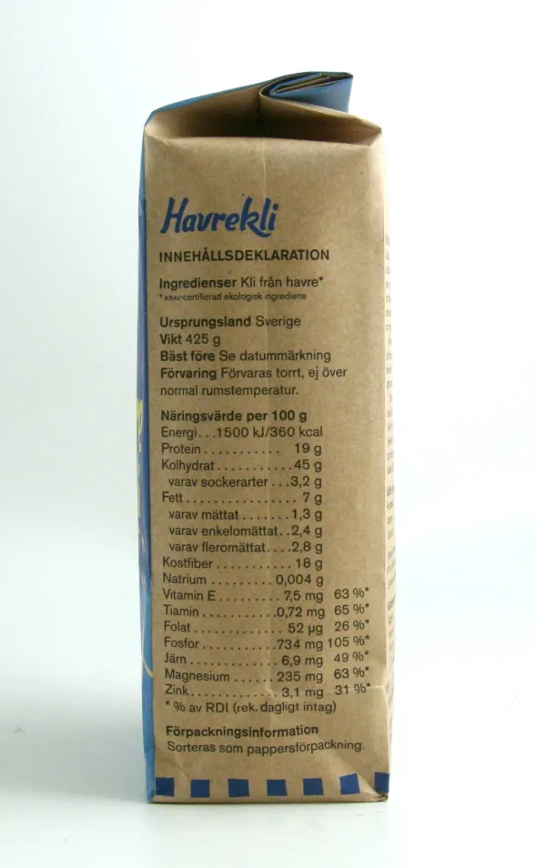 Havrekli 425g