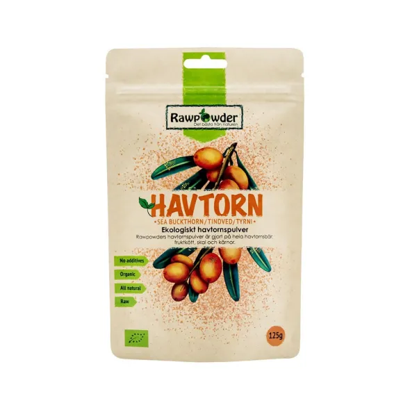 Havtornspulver 125g