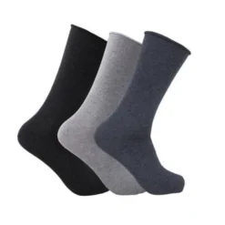 Herrstrumpor utan resår 3-pack 40-45