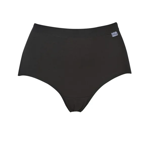 High Waist trosa bambu Svart M