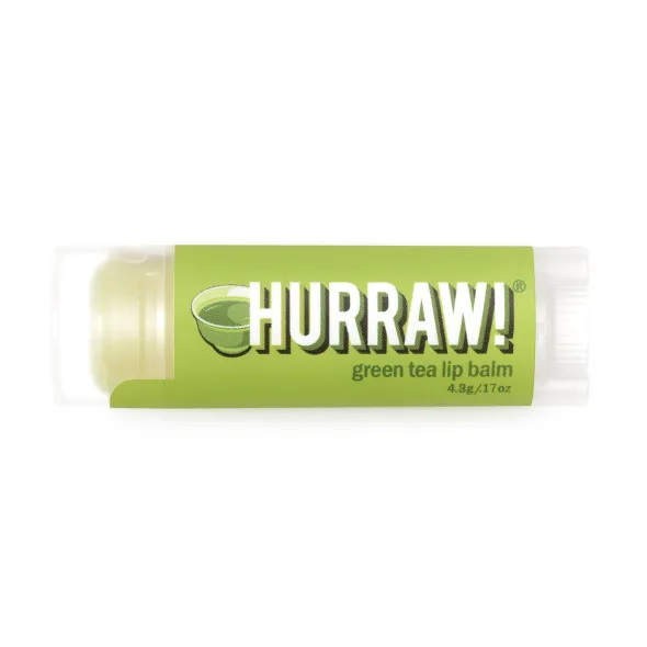 Hurraw Lip Balm Green Tea 4,8g