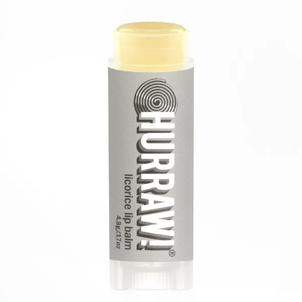 Hurraw Lip Balm Licorice 4,8g
