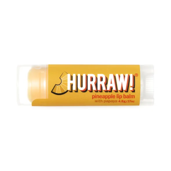 Hurraw Lip Balm Papaya Pineapple 4,8g