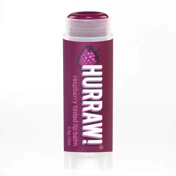 Hurraw Lip Balm Raspberry Tinted 4,8g