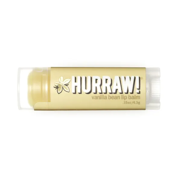 Hurraw Lip Balm Vanilla Bean 4,8g
