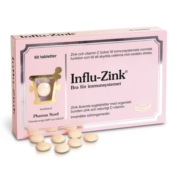 Influ-Zink 60 tabletter