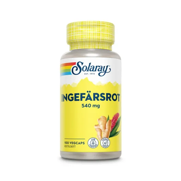 Ingefärsrot 100 kapslar