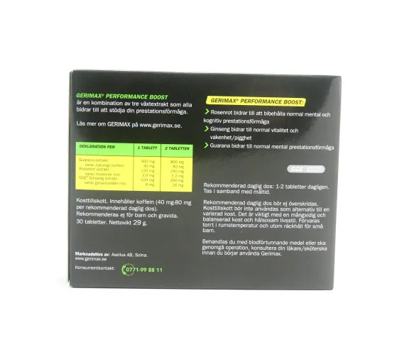 Instant Energy 30 tabletter