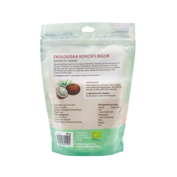 Kokosflingor Premium 350g