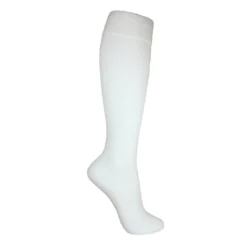 Kompressionsstrumpa bambu 16-18 mmHg, Vit, 37-39