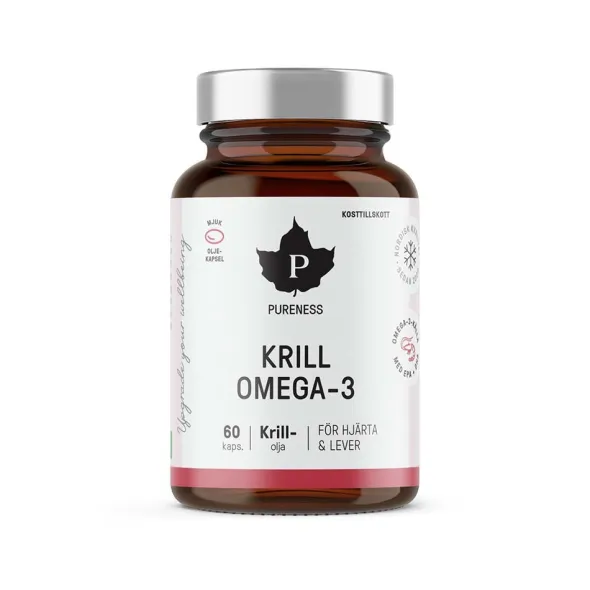 Krill Omega-3 60 kapslar