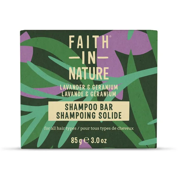 Lavender & Geranium Shampoo Bars 85g