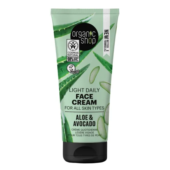 Light Daily Face Cream Avocado & Aloe 50ml
