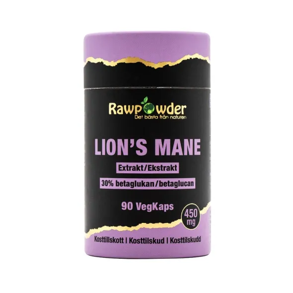 Lion's mane Extrakt 450mg 90 VegKaps