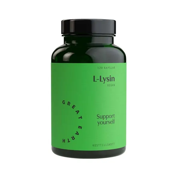 L-Lysin 500mg 120 kapslar