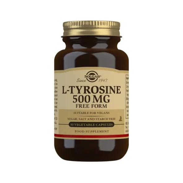 L-Tyrosine 500 mg 50 kapslar
