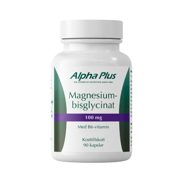 Magnesiumbisglycinat 100mg 90 kap