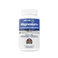 Magnesium+ 90 kapslar