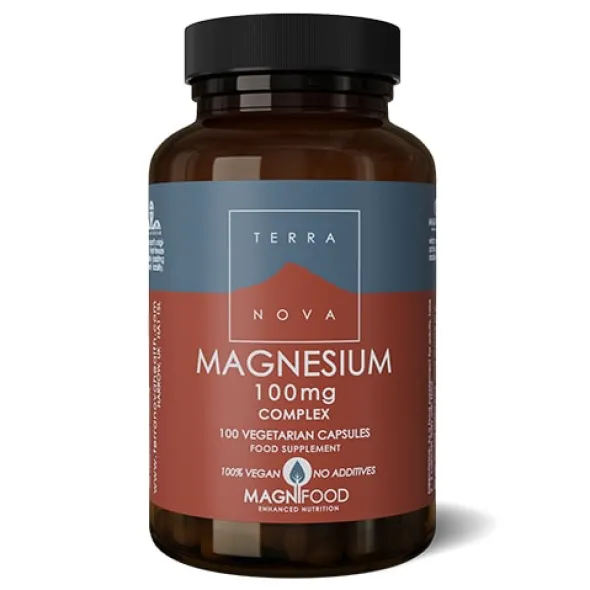 Magnesium 100mg 100 kapslar