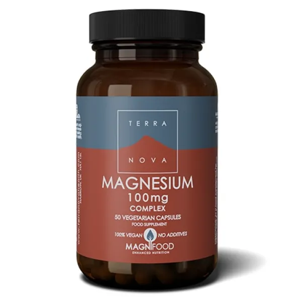 Magnesium 100mg 50 kapslar