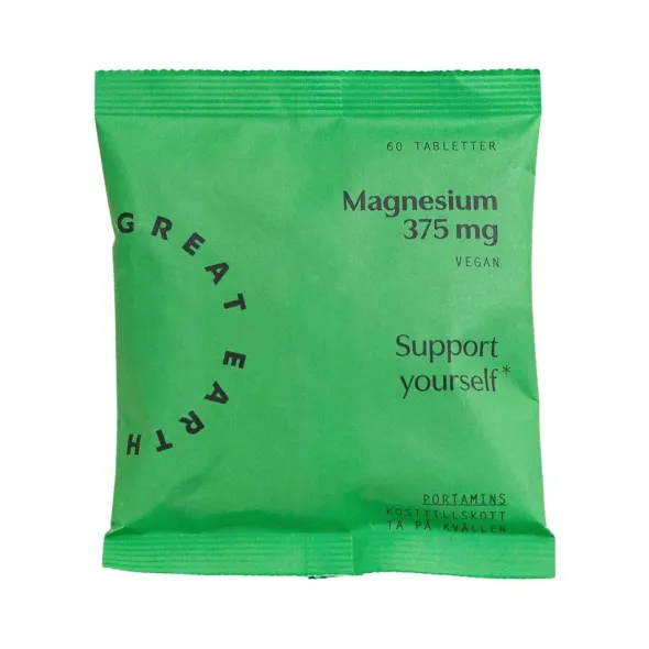 Magnesium 375mg 60 tabletter refill