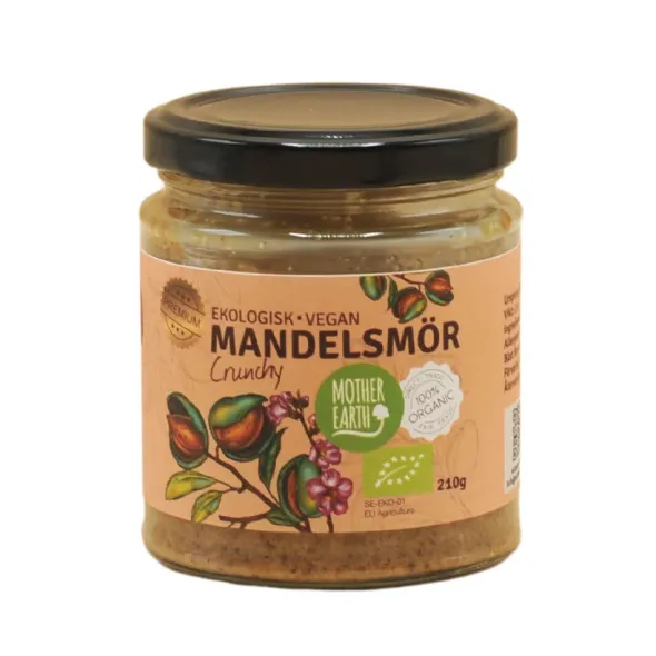 Mandelsmör Crunchy RAW Premium 210g
