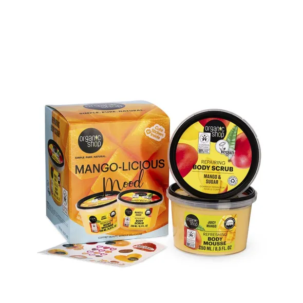 Mango-licious Mood Beauty Set, 250 ml/250 ml
