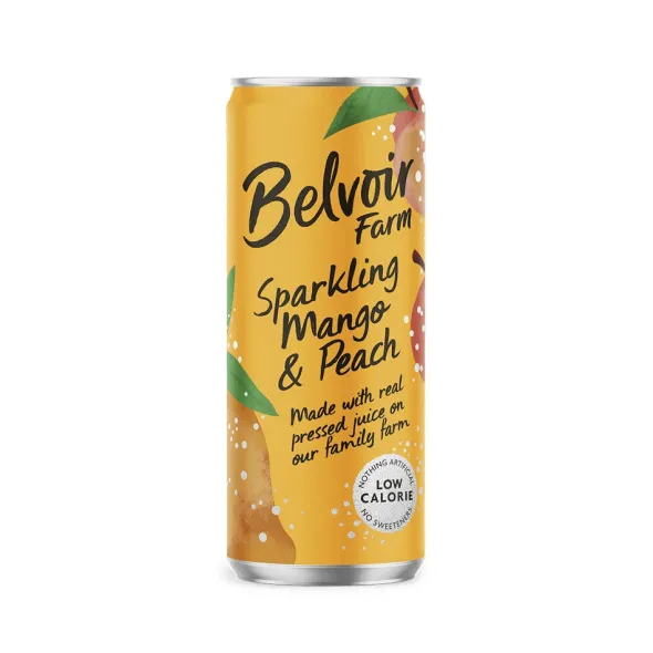 Mango & Persika lemonad Low Calorie 330ml