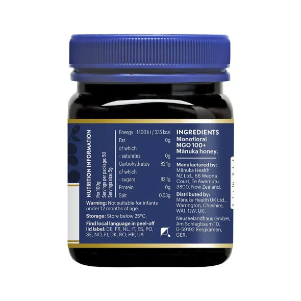Manuka Health Manuka Honey mgo 100+ 250g