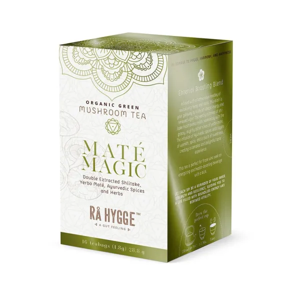 Maté Magic Shiitake Maté 16 bags (yerba maté) 29g