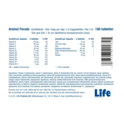 Multivitamin Barn 180 tuggtabletter
