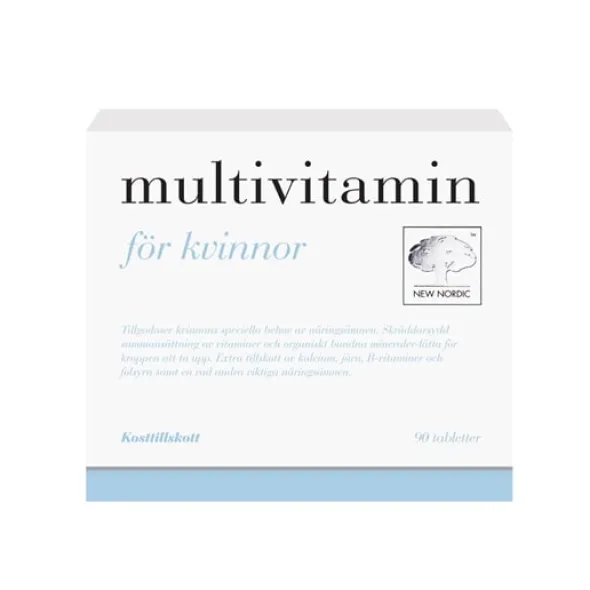 Multivitamin för kvinnor 90 tabletter
