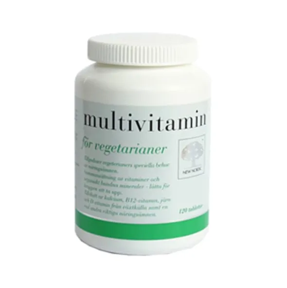 Multivitamin för vegetarianer 120 tabletter