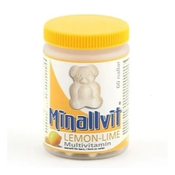 Multivitamin lemon/lime 60 tabletter