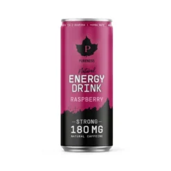 Natural Energy Drink Strong Raspberry 330ml