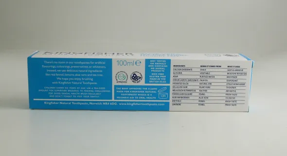 Naturlig Fluorfri Tandkräm Aloe, Tea Tree & Fänkål 100ml