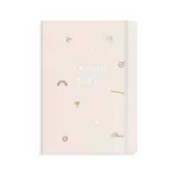 Odaterad kalender beige