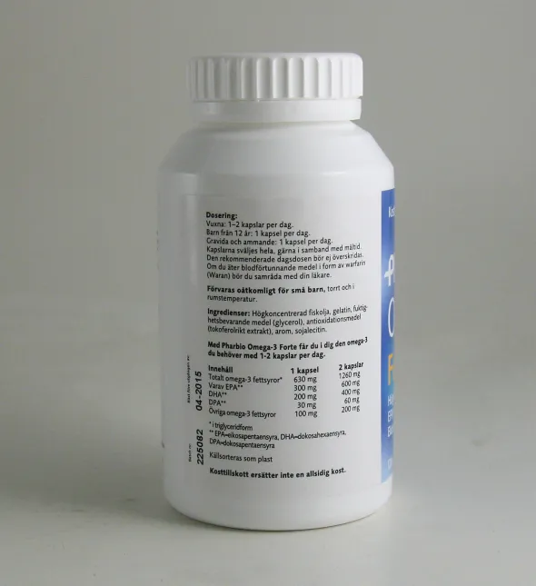 Omega-3 forte 1000mg 120 kapslar