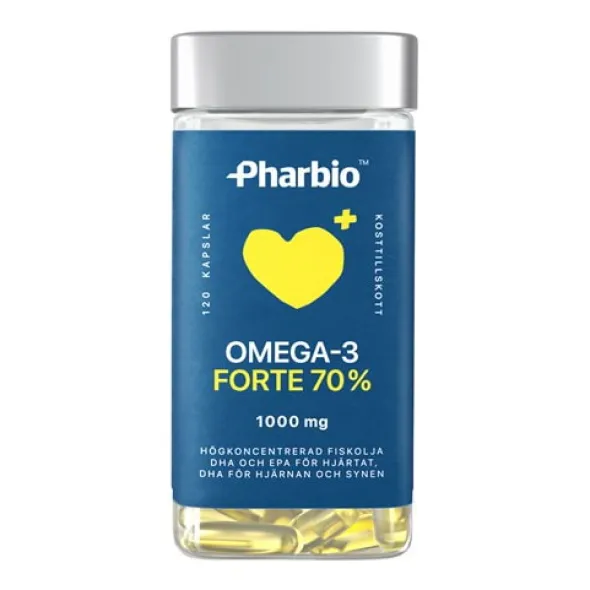 Omega-3 forte 1000mg 120 kapslar