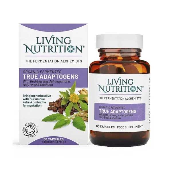 Organic Fermented True Adaptogens 60 kapslar