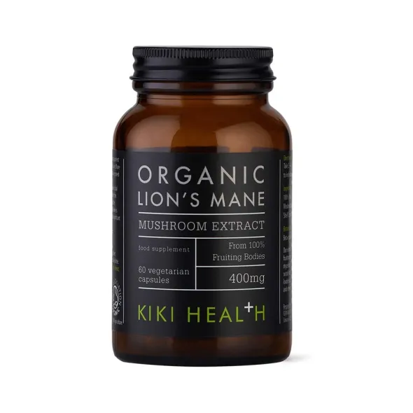 Organic Lion's Mane Extract Mushroom 60 kapslar