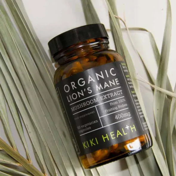 Organic Lion's Mane Extract Mushroom 60 kapslar