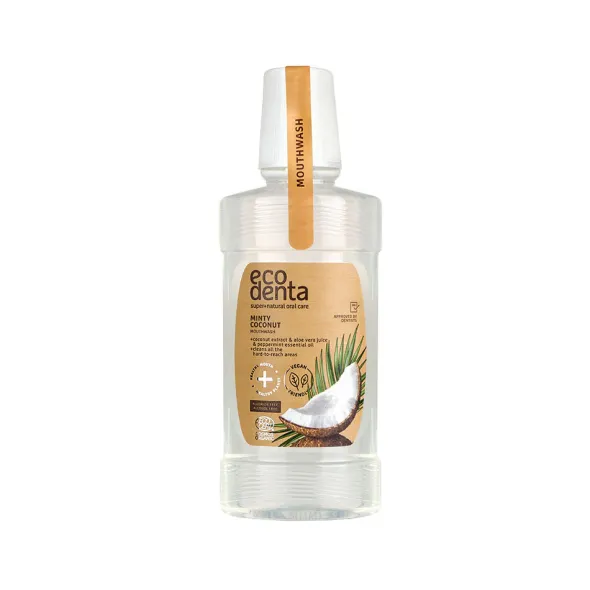Organic Minty Coconut Mouthwash 250ml