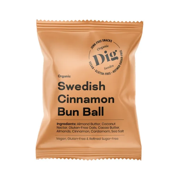 Organic Swedish Cinnamon Bun Ball 25g