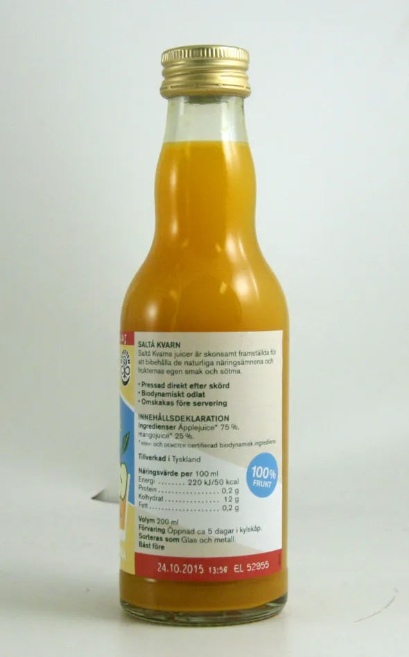Äpple & Mangojuice 200ml