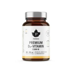 Premium D-Vitamin 50 μg 60 kapslar