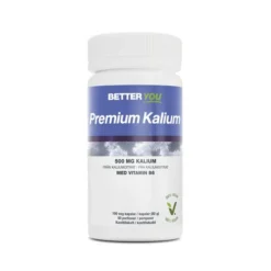 Premium Kalium 500mg 100 kapslar