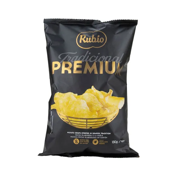 Premium Traditional potatischips 130g