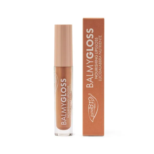 puroBIO BALMYGLOSS 4,4 g - 03 shimmering soft peach